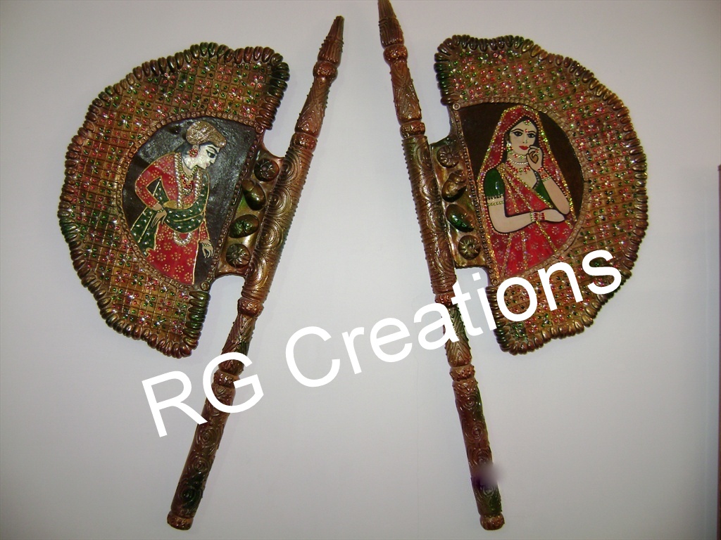 RGPANK025 Wall Hanging Pankhi Set
