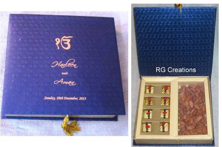 RGWCB107 Wedding Invitation Box
